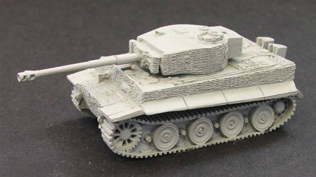 Tiger 1 with Zimmerit